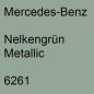 Preview: Mercedes-Benz, Nelkengrün Metallic, 6261.